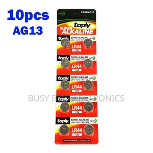 Toply 10pcs AG13/LR44 Alkaline Batteries