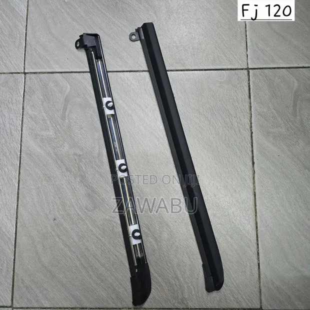 Toyota Land Cruiser Prado FJ120 Rear Window Glass Trim - Black - 1