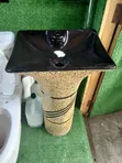 Gold Rush One-Piece Pedestal Basin - 2