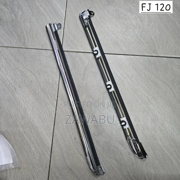Toyota Land Cruiser Prado FJ120 Quarter Glass Trim - Chrome - 1