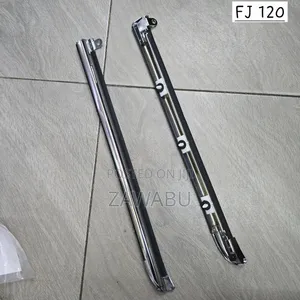 Toyota Land Cruiser Prado FJ120 Quarter Glass Trim - Chrome