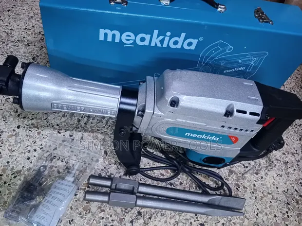 Meakida 2200W Heavy-Duty Demolition Hammer - 1