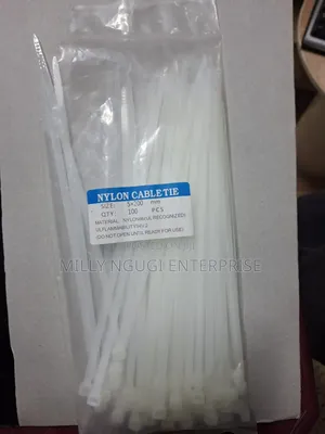 Nylon Cable Ties 5x200mm (100 pcs)
