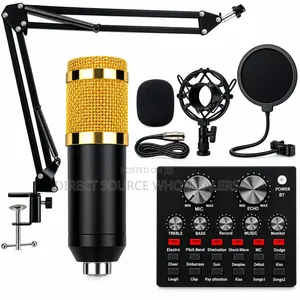 BM800 Condenser Microphone + V8 Sound Card Full Set