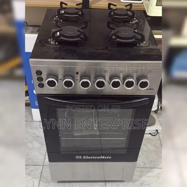 Electromate Full Gas Standing Cooker with Electric Oven & Rotisserie - 1