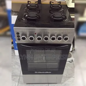 Electromate Cooker ya Gesi Kamili na Oven ya Umeme & Rotisserie