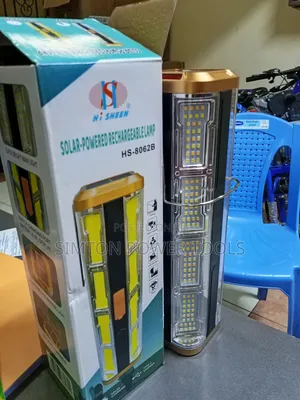 Hi Sheen Solar-Powered Rechargeable Lamp HS-8062B