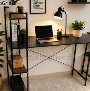Imported Quality Office Desk with Shelves & Organizer