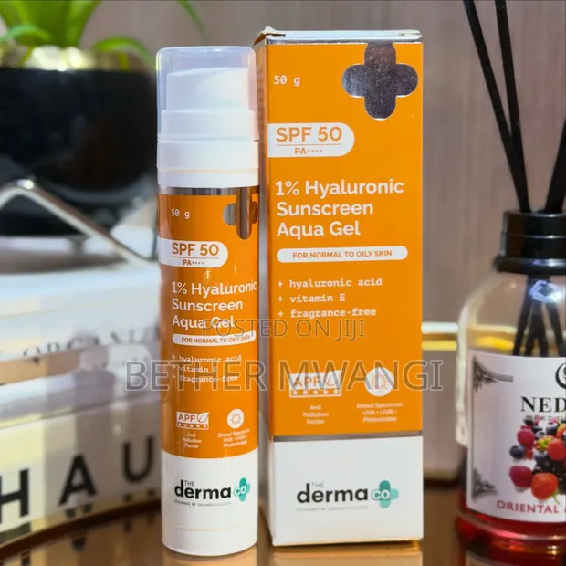 The Derma Co 1% Hyaluronic Sunscreen Aqua Gel - 1