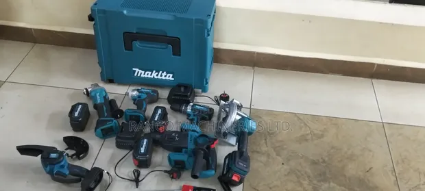 Makita Cordless Combo Toolset: Drill, Grinder, Saw - 1