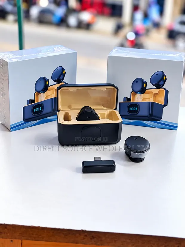 Wireless Clip-on Microphone Set for TikTok & Live Streaming - 1