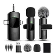 K9 2.4GHz Wireless Microphone na Klipu kwa iPhone - 1
