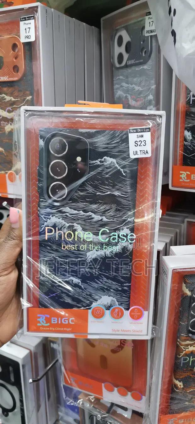 BIGC Japanese Ocean Wave Case for Samsung Galaxy S23 Ultra - 1