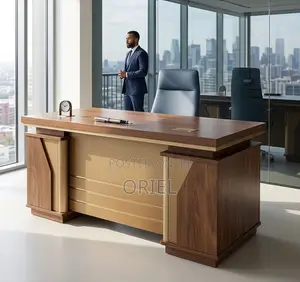 Kikao cha Ofisi cha 140cm Advance Executive - Brown