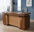 Kikao cha Ofisi cha 140cm Advance Executive - Brown - 3