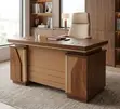 Kikao cha Ofisi cha 140cm Advance Executive - Brown - 5