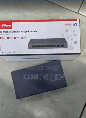 10 Port Dahua Managed PoE Switch