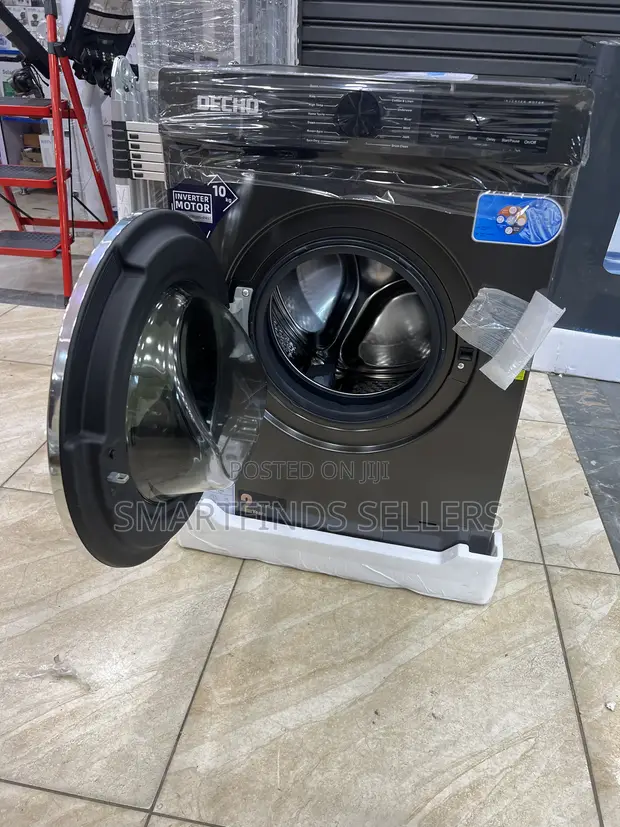 DECHO 10KG Front Load Washing Machine - Brand New - 1