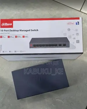 Dahua Managed PoE Switch 8 PoE Ports + 2 Uplink