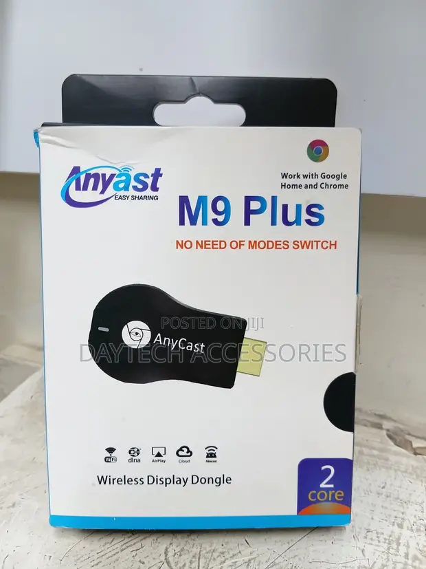 AnyCast M9 Plus Wireless Display Adapter 1080P HDMI - 1