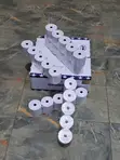 Roli 50 za Karatasi ya Risiti ya Joto 80x80mm - 1