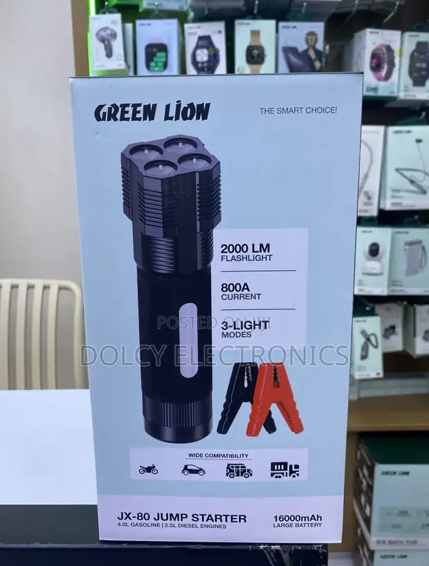 Green Lion JX-80 Jump Starter 16,000mAh - 1