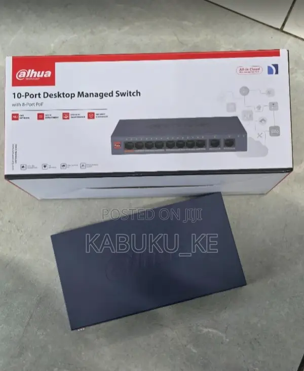 Dahua DH-CS4010-8ET2GT-60 10-Port Managed PoE Switch - 1