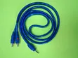 3.5mm TRRS Male hadi 2x RCA Male Cable ya Sauti - 3