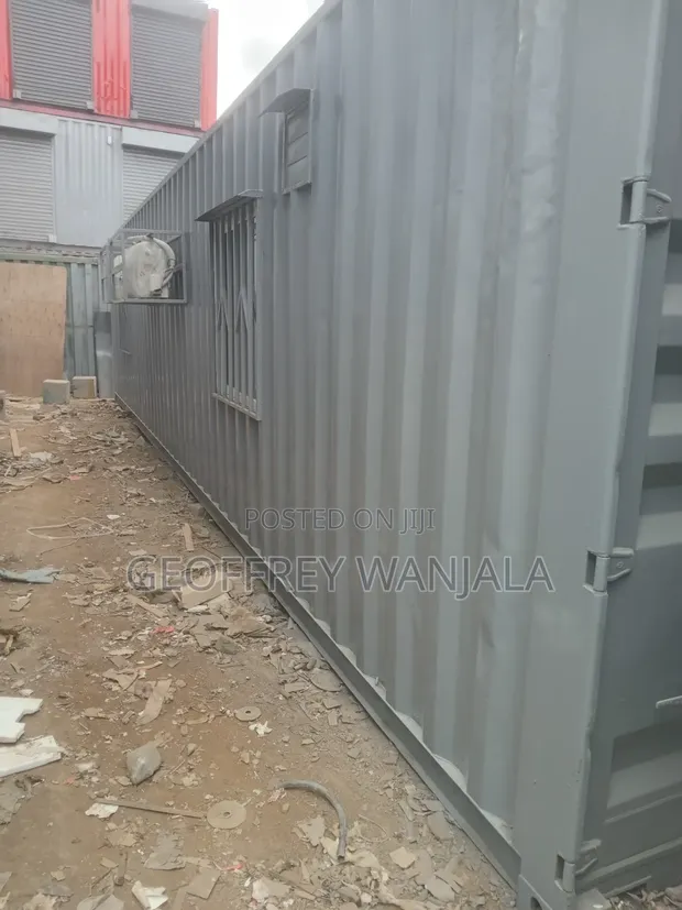 40ft Container Office Conversion - 1