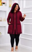 Brand New Women's Sweater with Hood - 3