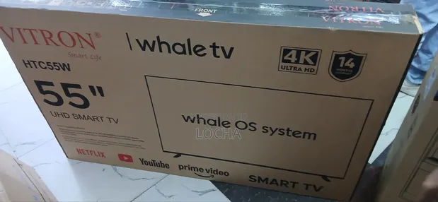 Vitron 55" Whale OS 4K UHD Smart TV - 1