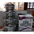Matrix 4pcs Hotpot Set - Dhahabu - 1