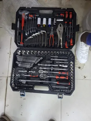Seti ya Vipande 142 vya Chrome Vanadium Mechanic Socket na Zana
