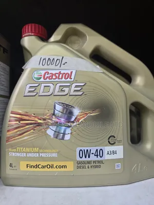 Castrol Edge 0W-40 4L Fully Synthetic Engine Oil