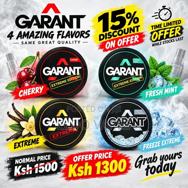 Garant & Pablo Nicotine Pouches - Extreme Editions - 1