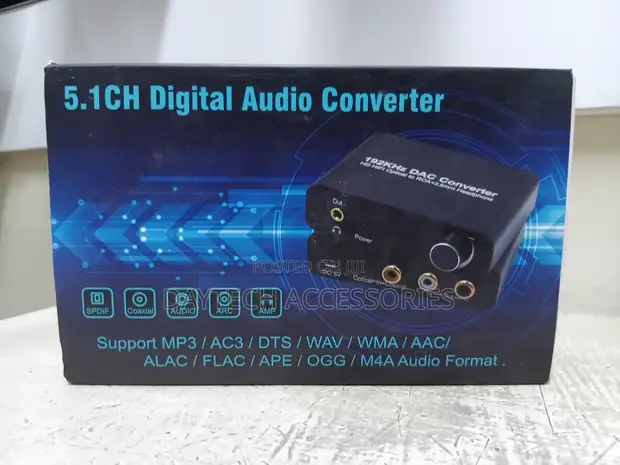 5.1CH Digital Audio Converter (192kHz DAC) - 1