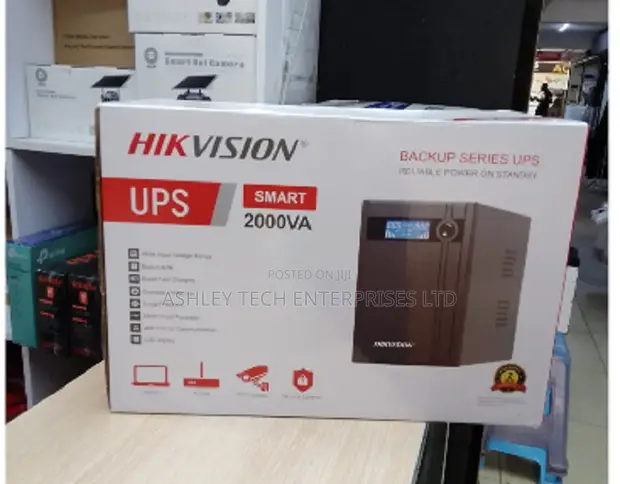 Hikvision 2KVA Online UPS - Mpya Kabisa - 1