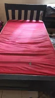 4x6 Bed Frame and Mattress - 2