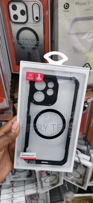 XUNDD Magnetic Clear Case ya OPPO Reno15 F
