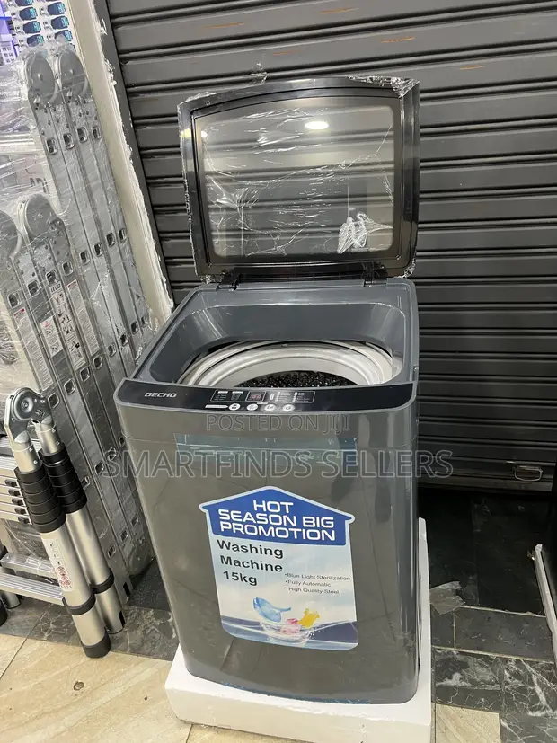 DECHO 15KG Top Load Fully Automatic Washing Machine - 1
