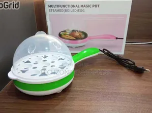 Double Egg Boiler with Handle, 7 Eggs