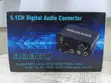 5.1CH Digital to Analog Audio Converter - Nyeusi - 2
