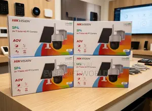 Hikvision 4MP 24/7 Solar 4G PT Camera