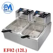 Electromate Double Deep Fryer - 1
