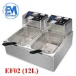 Electromate Double Deep Fryer - 2
