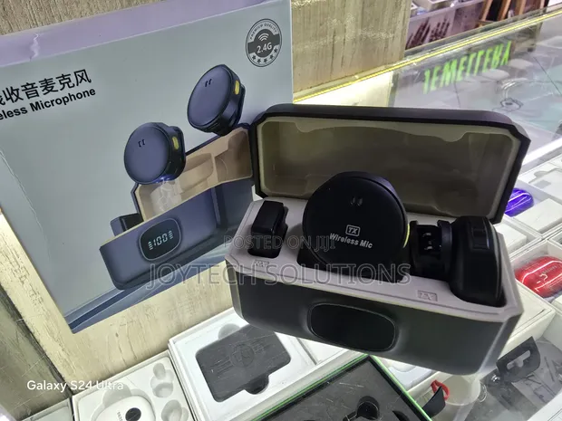 Compact Dual Wireless Mic Set kwa Vlogging, Reels & Live Streaming - 1