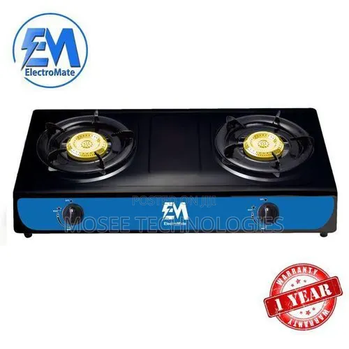Electromate Cooker ya Kuchomea Mbili ya Stainless Steel - 1