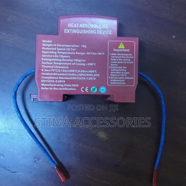 Heat Aerosol Fire Extinguishing Device - 1