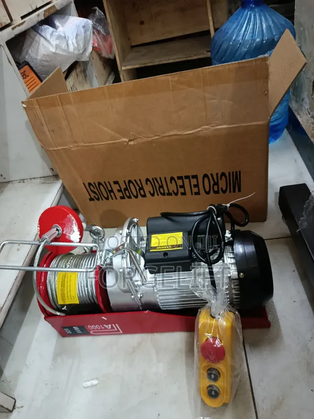 PA1000 Electric Hoist/Winch - 1 Ton Mini Lifting Winch - 1