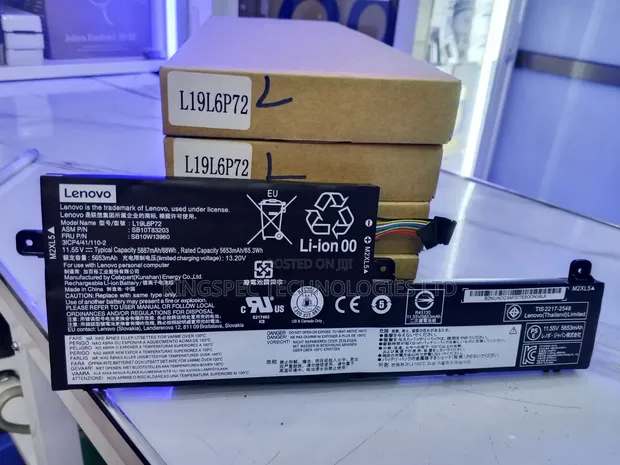 Original Lenovo L19L6P72 Battery - 1